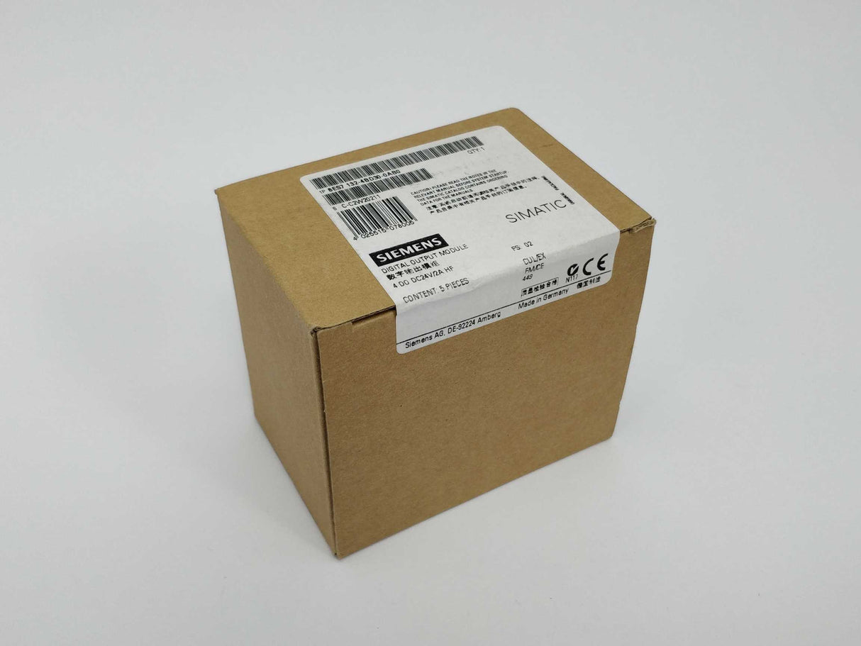 Siemens 6ES7 132-4BD30-0AB0 Digital output module 5 pieces, one box