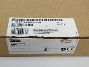 Siemens 6ES7193-4CA40-0AA0 Terminal module 2 pieces