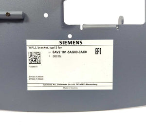 Siemens 6AV2181-5AG80-0AX0 Wall Bracket, Type 13