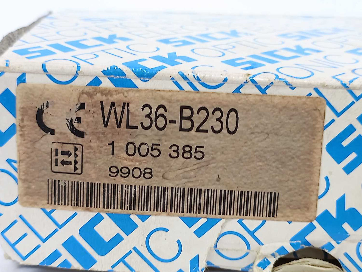 SICK 1005385 WL36-B230 Photoelectric retro-reflective sensor