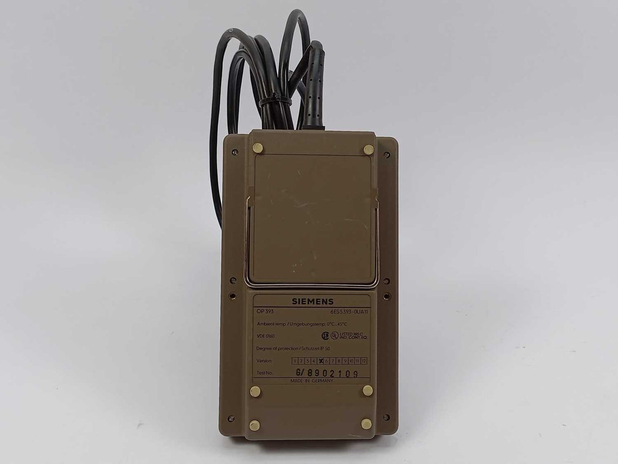Siemens 6ES5393-0UA11 SIMATIC S5 OP393 Operator Panel