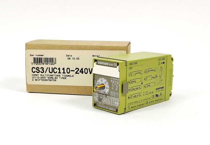 Comat Releco CH-3076 WORB CS3/UC110-240V