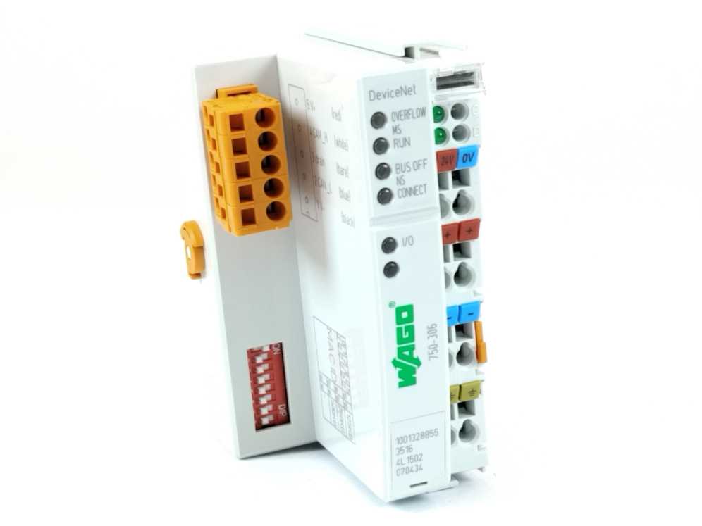 Wago 750-306 Fieldbus Coupler DeviceNet