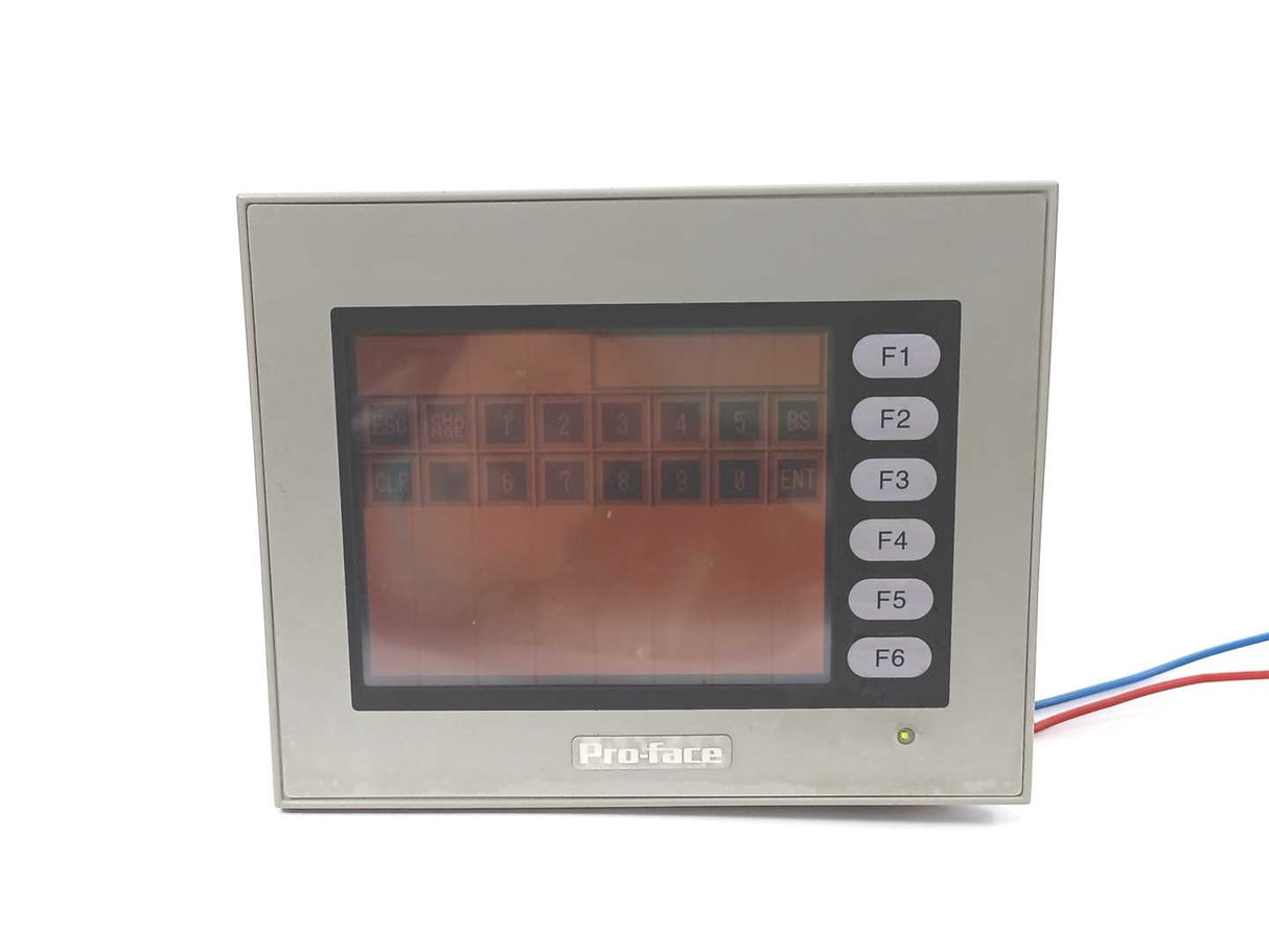 Pro-Face 3180053-04 ST402-AG41-24V Touch Screen, dimm display light.