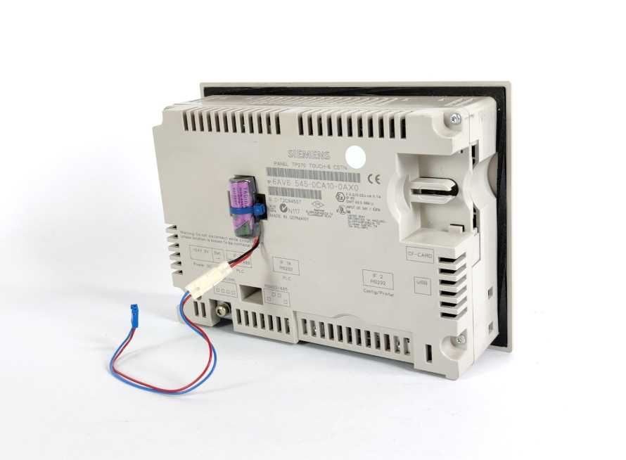 Siemens 6AV6545-0CA10-0AX0 SIMATIC TP 270 6" Touch panel 5.7" STN color display