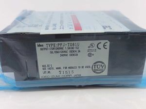 Idec PFJ-T081U FA-1J 8-Relay OUTPUT UNIT