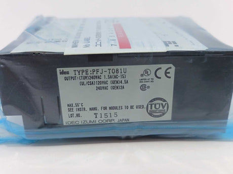 Idec PFJ-T081U FA-1J 8-Relay OUTPUT UNIT