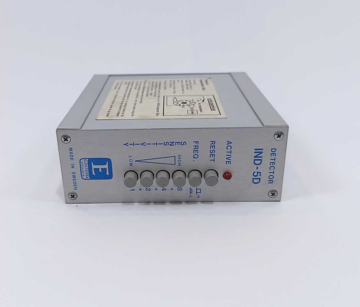 ELEKTROBA IND-5D Detector 24VAC