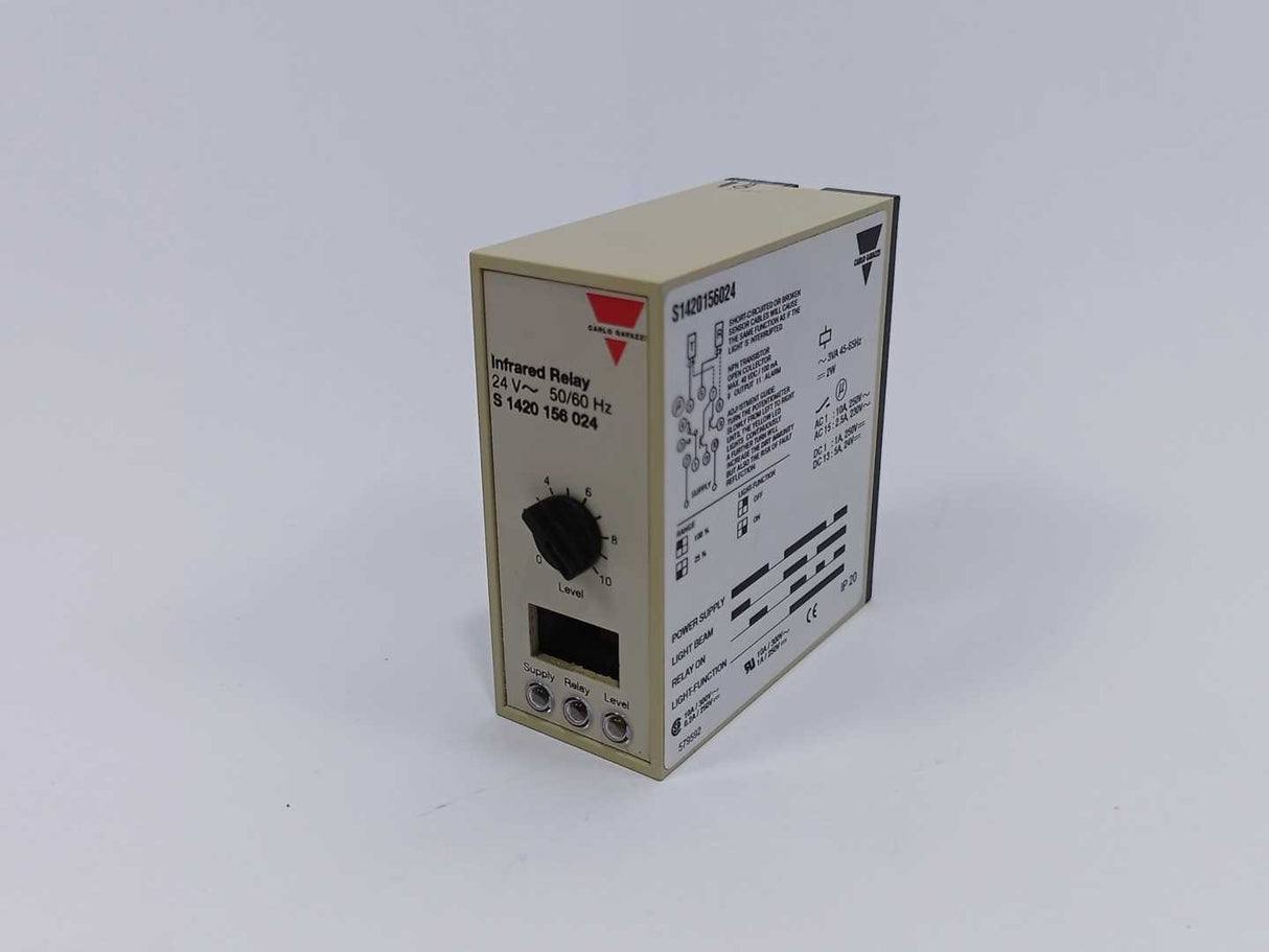 Carlo Gavazzi S 1420 156 024 Infrared Realy : 24 VAC , 50/60Hz