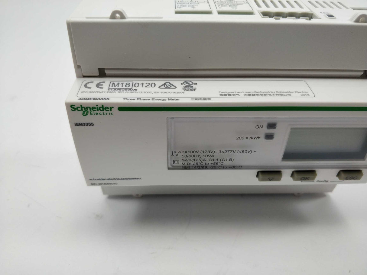 Schneider Electric A9MEM3355 iEM3355 Energy meter