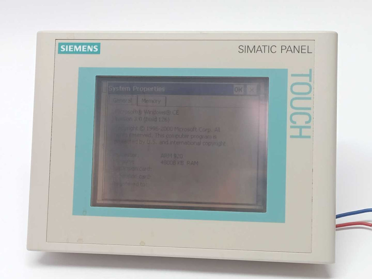 Siemens 6AV6642-0BA01-1AX1 TP177B PN/DP-6 CSTN Color Display