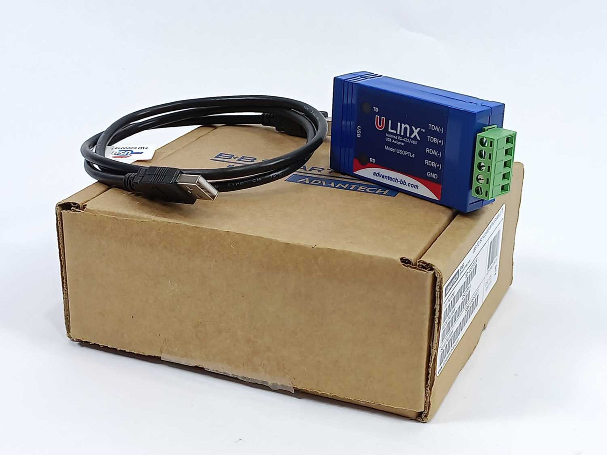 Advantech BB-USOPTL4 USB to ISO 422/485 (Terminal Block) Isolated Converter