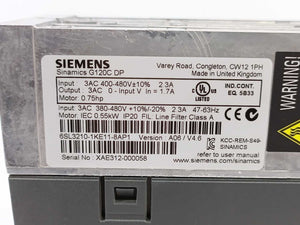Siemens 6SL3210-1KE11-8AP1 SINAMICS G120C DP