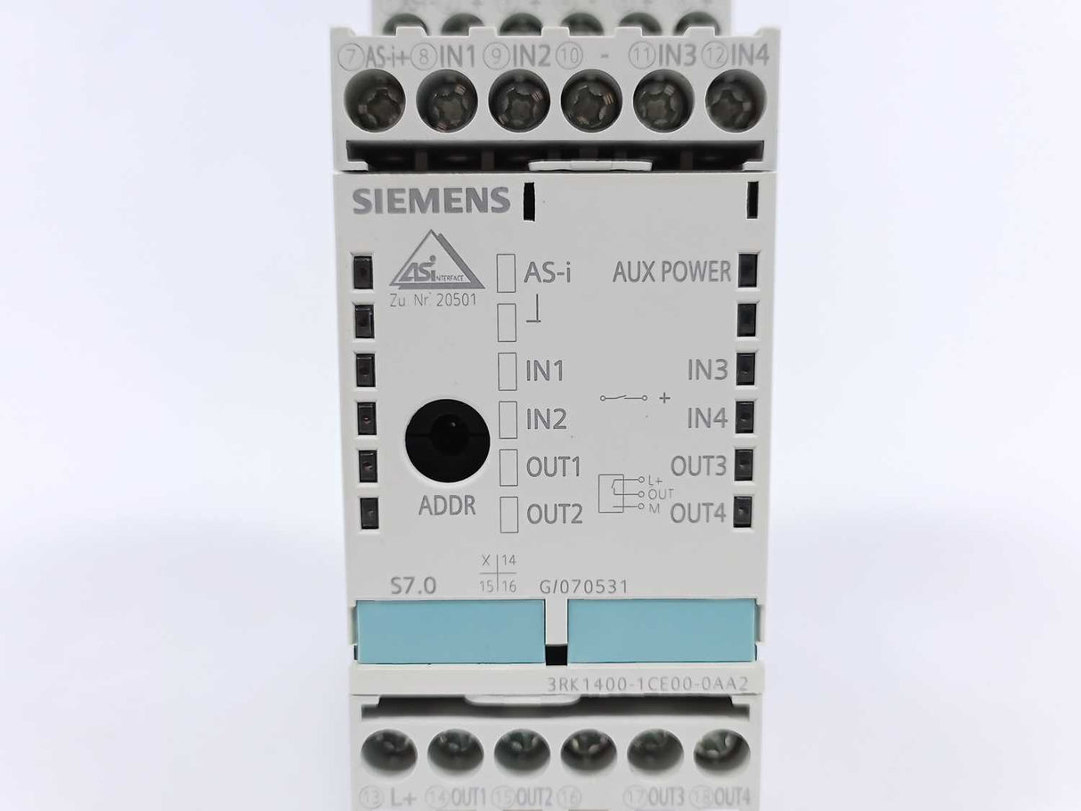 Siemens 3RK1400-1CE00-0AA2 AS-i Modul