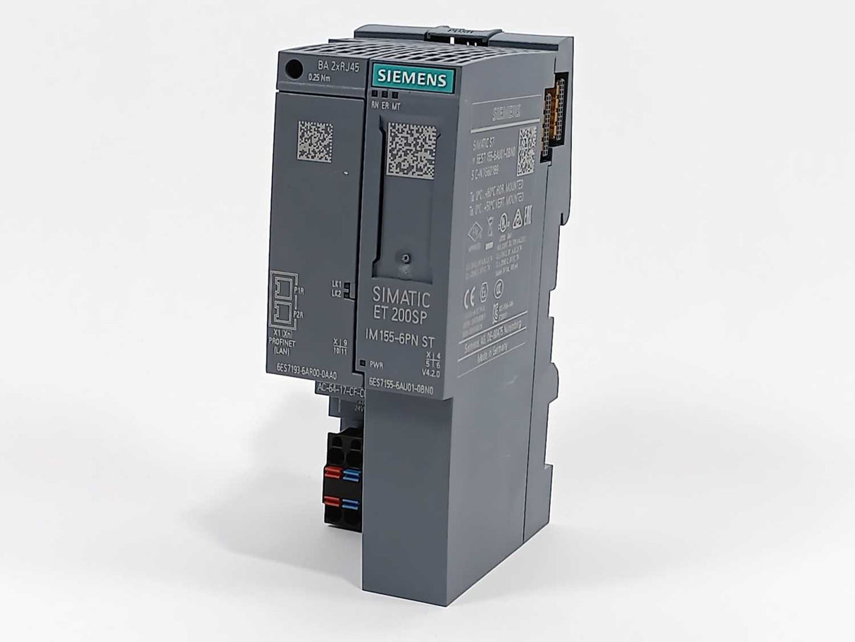 Siemens 6ES7155-6AU01-0BN0 SIMATIC ET 200SP, PROFINET Interface Module
