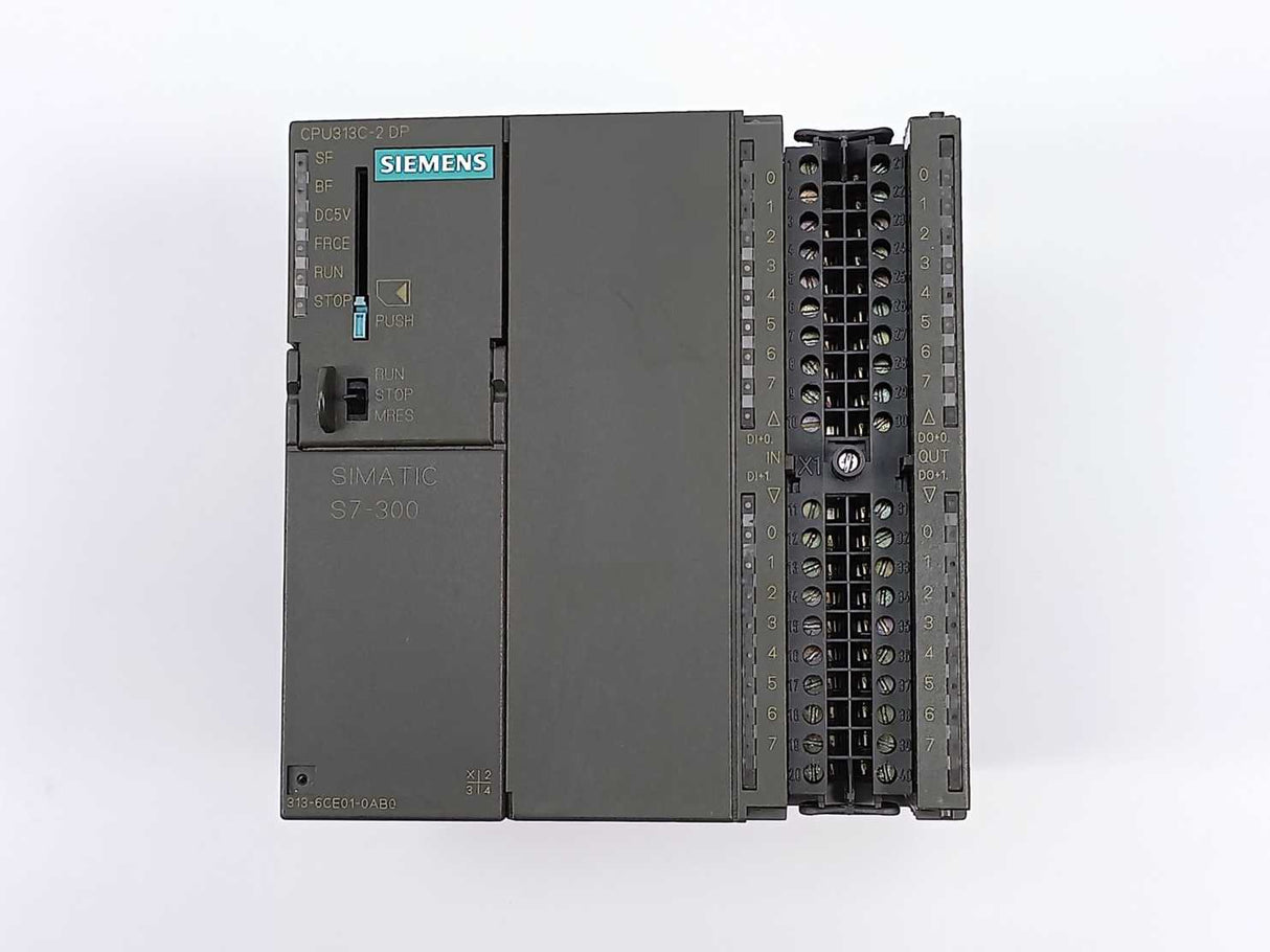 Siemens 6ES7313-6CE01-0AB0 SIMATIC S7-300 Compact CPU w/ 6ES7392-1AM00-0AA0