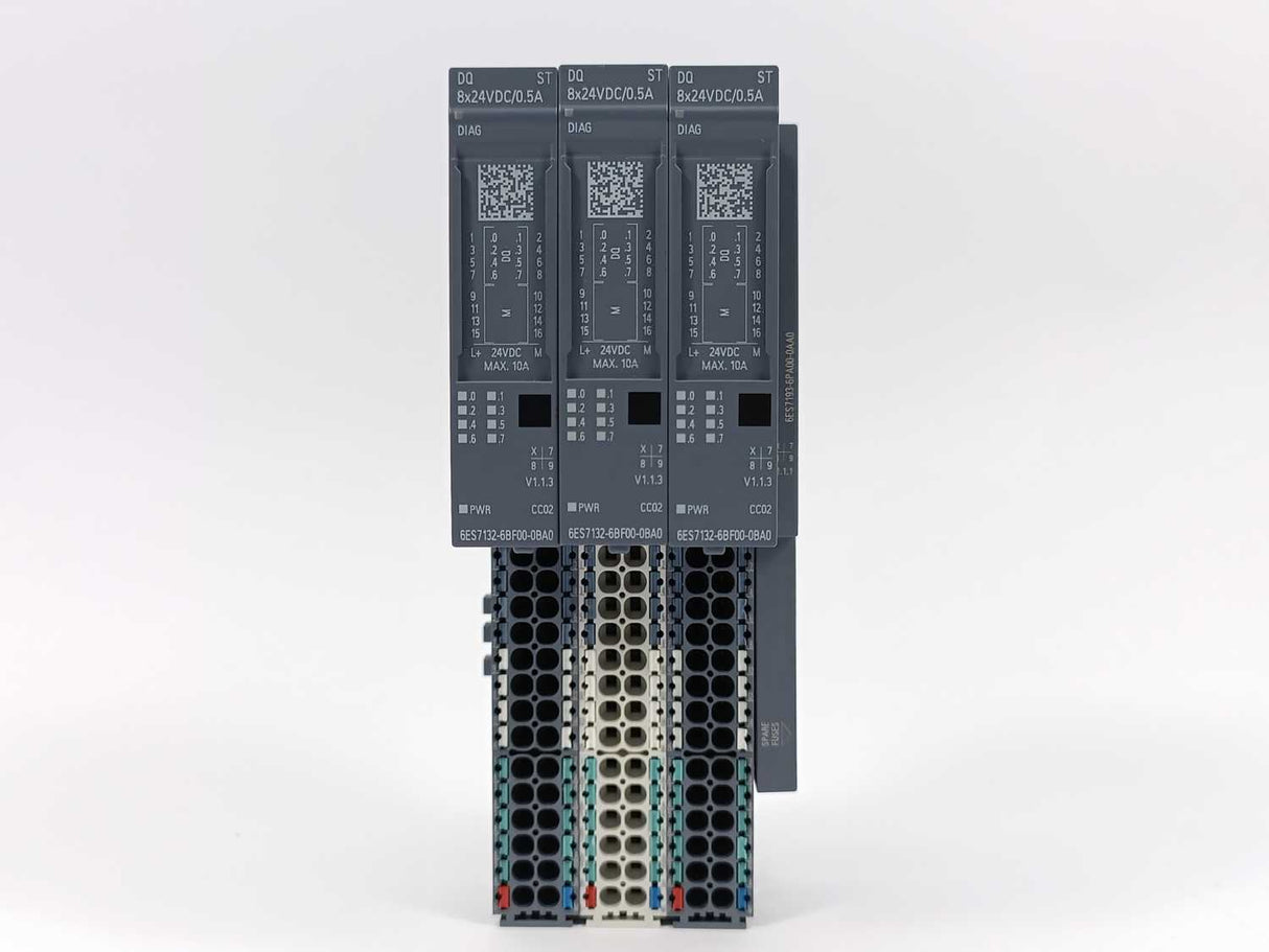 Siemens 6ES7 132-6BF00-0BA0 SIMATIC ET 200SP Digital Output Module, Batch: 3pcs