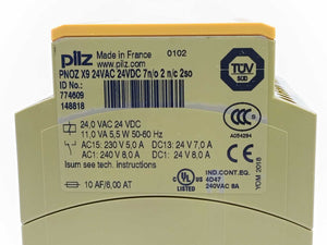 Pilz 774609 PNOZ X9 24VAC 24VDC Safety Relay