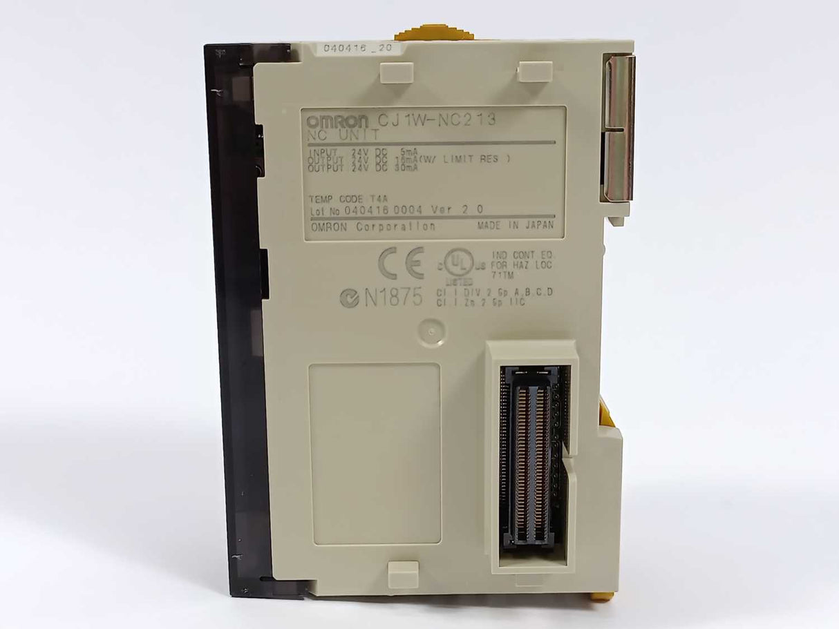 OMRON CJ1W-NC213 NC Unit
