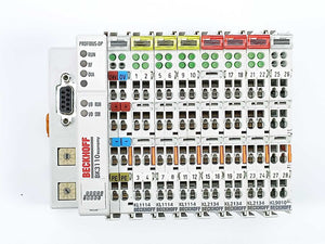 Beckhoff BK3110 W: 3x KL1114, 3x KL2134, 1x KL9010
