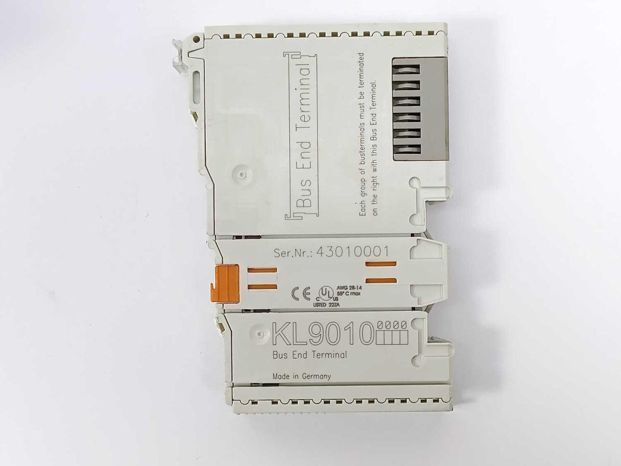 Beckhoff BK3110 W: 3x KL1114, 3x KL2134, 1x KL9010