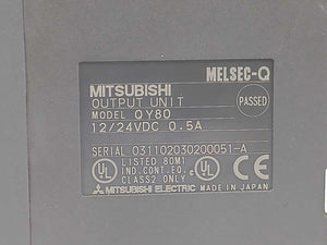 Mitsubishi QY80 Output unit