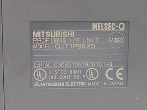 Mitsubishi QJ71PB92D Profibus I/F Unit