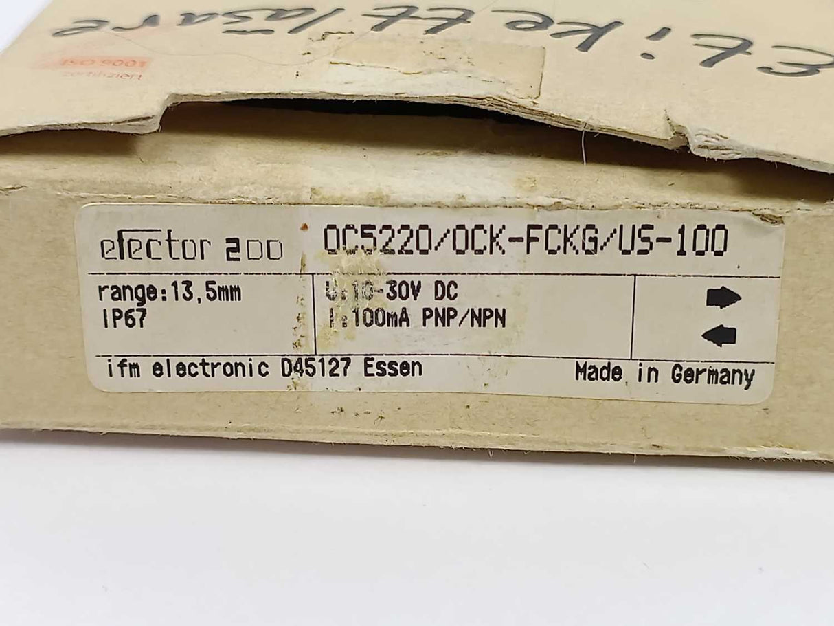 Ifm Electronic OC5220 OCK-FCKG/US-100