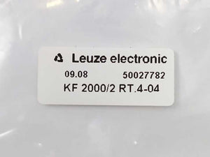 Leuze KF2000/2 RT .4-04 Plastic Fiber Optic Sensor
