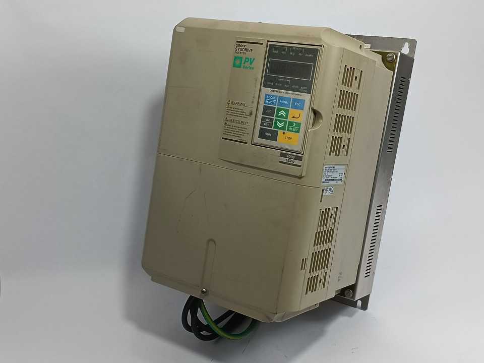 OMRON 3G3PV-A4150-E Variable Frequency Drive w/ Digital Operator Control