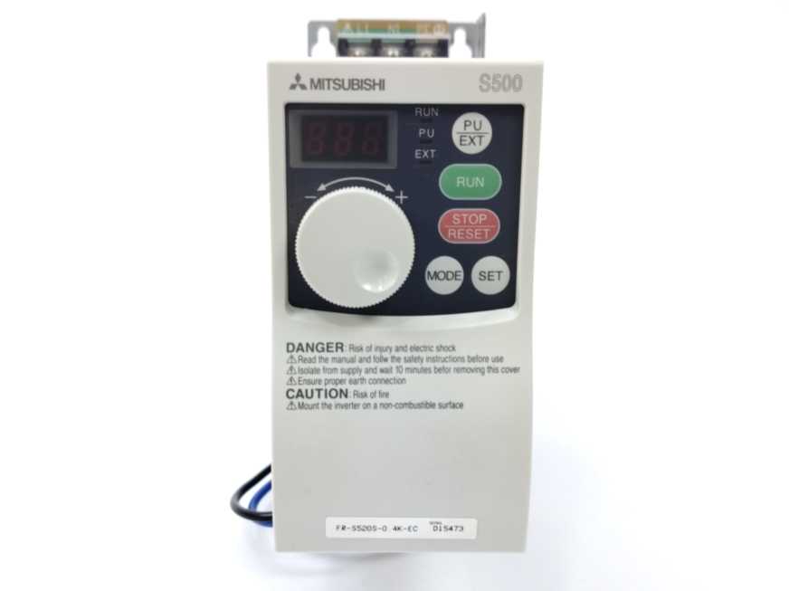 Mitsubishi Electric FR-S520S-0.4K-EC Freqrol Variable Frequency Inverter Drive