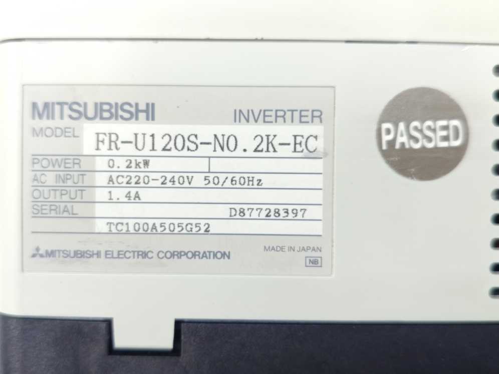 Mitsubishi Electric FR-U120S-N0.2K-EC Freqrol-U100 Variable Frequency Drive