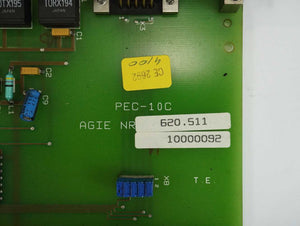 AGIE 679334.3 PEC-10  Circuit Board, 620.511