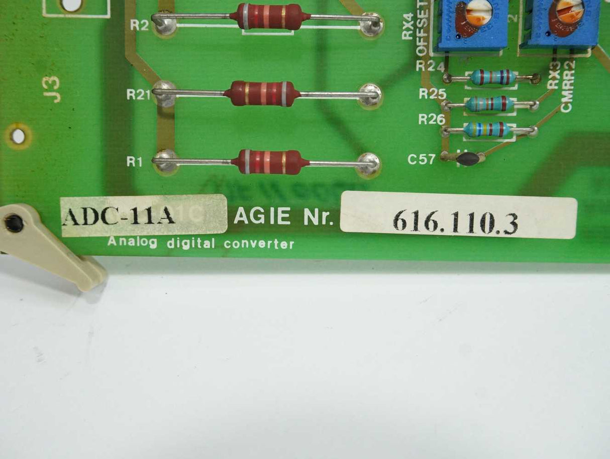 AGIE 629672.7 ADC-11 Analog Digital Converter, 616.110.3