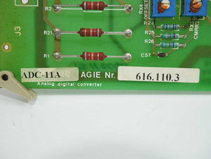 AGIE 629672.7 ADC-11 Analog Digital Converter, 616.110.3