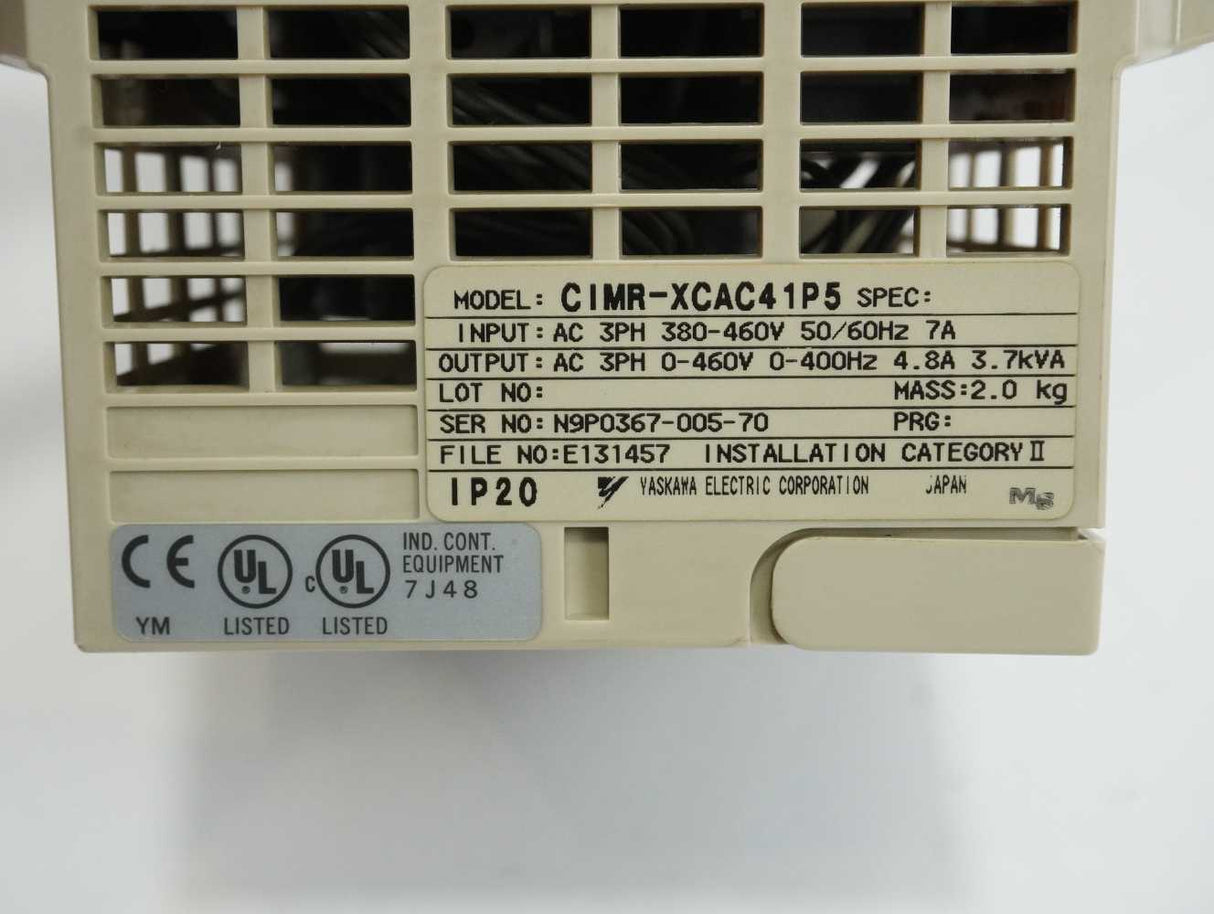 YASKAWA CIMR-XCAC41P5 AC Drive