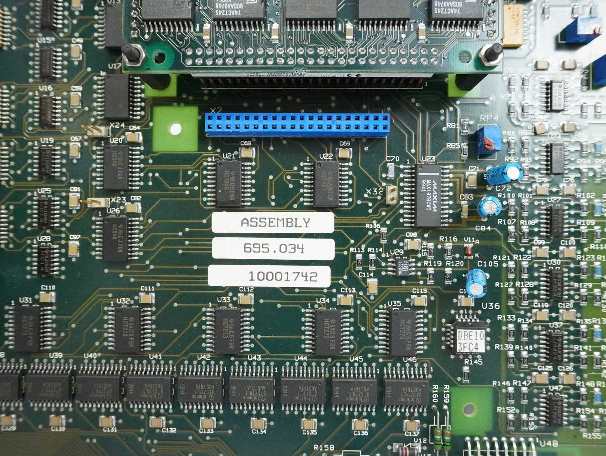 ABB DBE-10 Circuit Board Assembly 695.034, 624.651