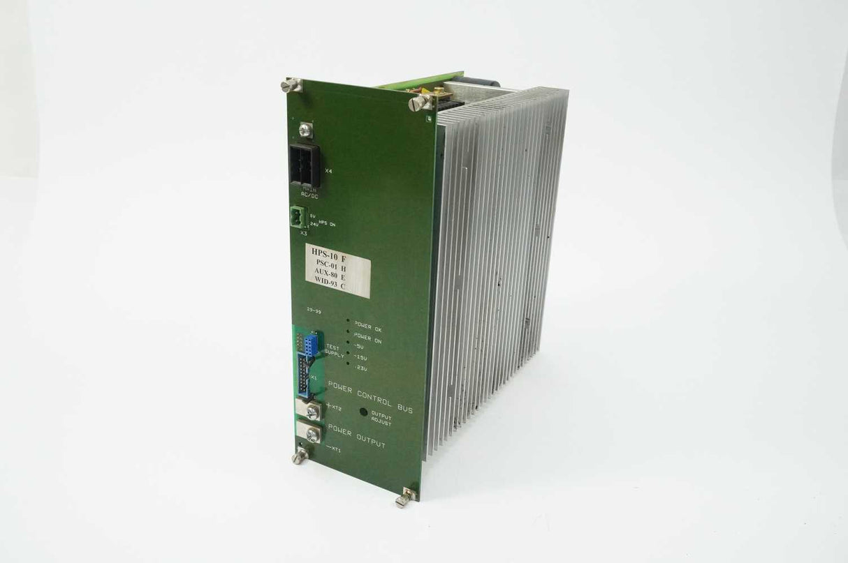 AGIE HPS-10 F Power Control Bus PSC-01 H, AUX-80 E, WID-93C