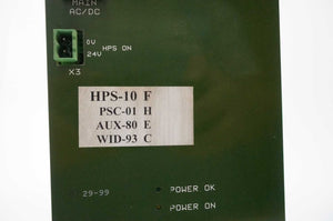 AGIE HPS-10 F Power Control Bus PSC-01 H, AUX-80 E, WID-93C