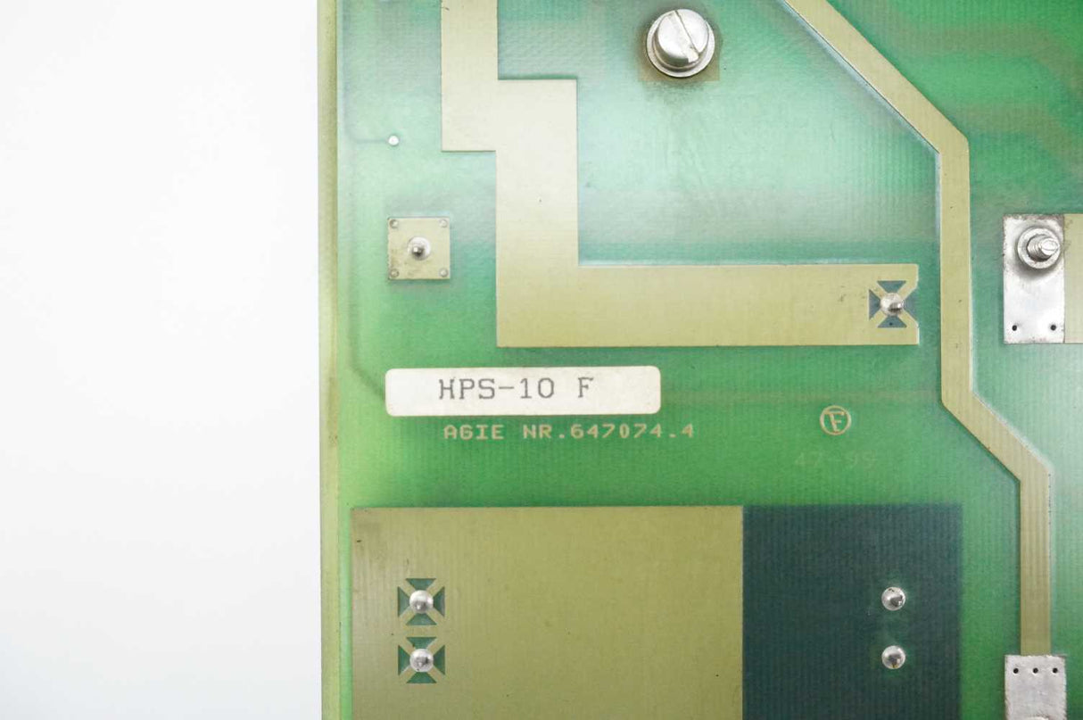 AGIE HPS-10 F Power Control Bus PSC-01 H, AUX-80 E, WID-93C