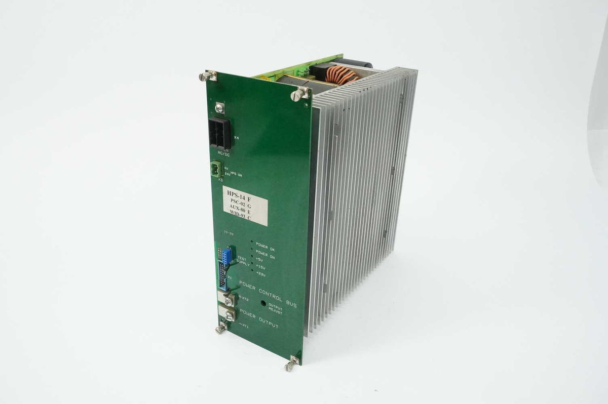 AGIE HPS-14 F Power Control Bus PSC-02 G, AUX-80E, WID-93C