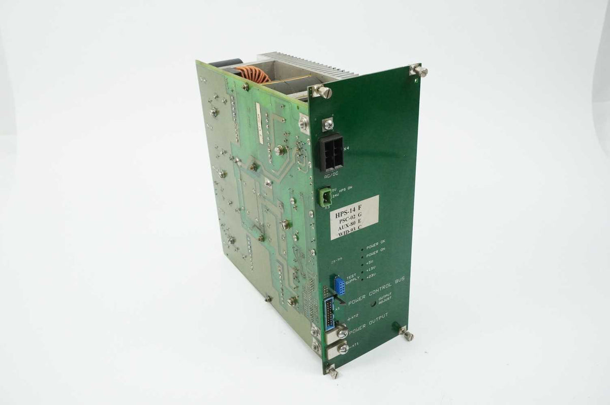 AGIE HPS-14 F Power Control Bus PSC-02 G, AUX-80E, WID-93C