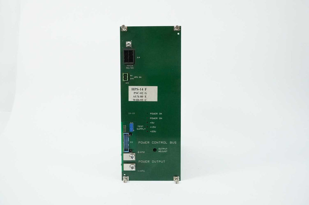 AGIE HPS-14 F Power Control Bus PSC-02 G, AUX-80E, WID-93C