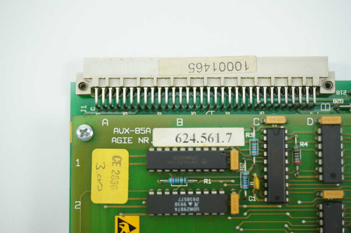 AGIE 624.871.0 ADC-20A Circuit Board W/ AUX-85A 624.561.7