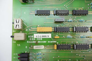 AGIE 614.000.8 EDS-02B Encoder Decoder Scanner 629652.9