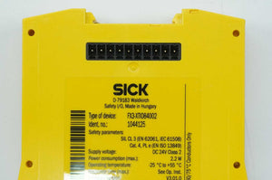SICK 1044125 FX3-XTIO Safety I/O Module