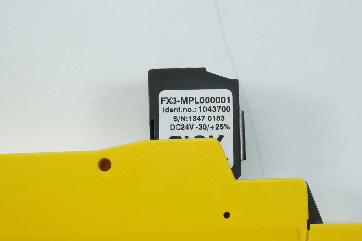 SICK 1043784 FX3-CPU130002 Safety Controller w/FX3-MPL000001 Memory plug
