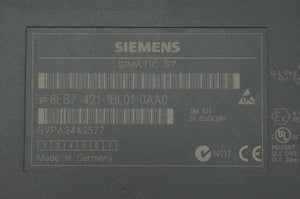 Siemens 6ES7 421-1BL01-0AA0 SIMATIC S7 SM 421 DI 32xDC24V Digital Input Module