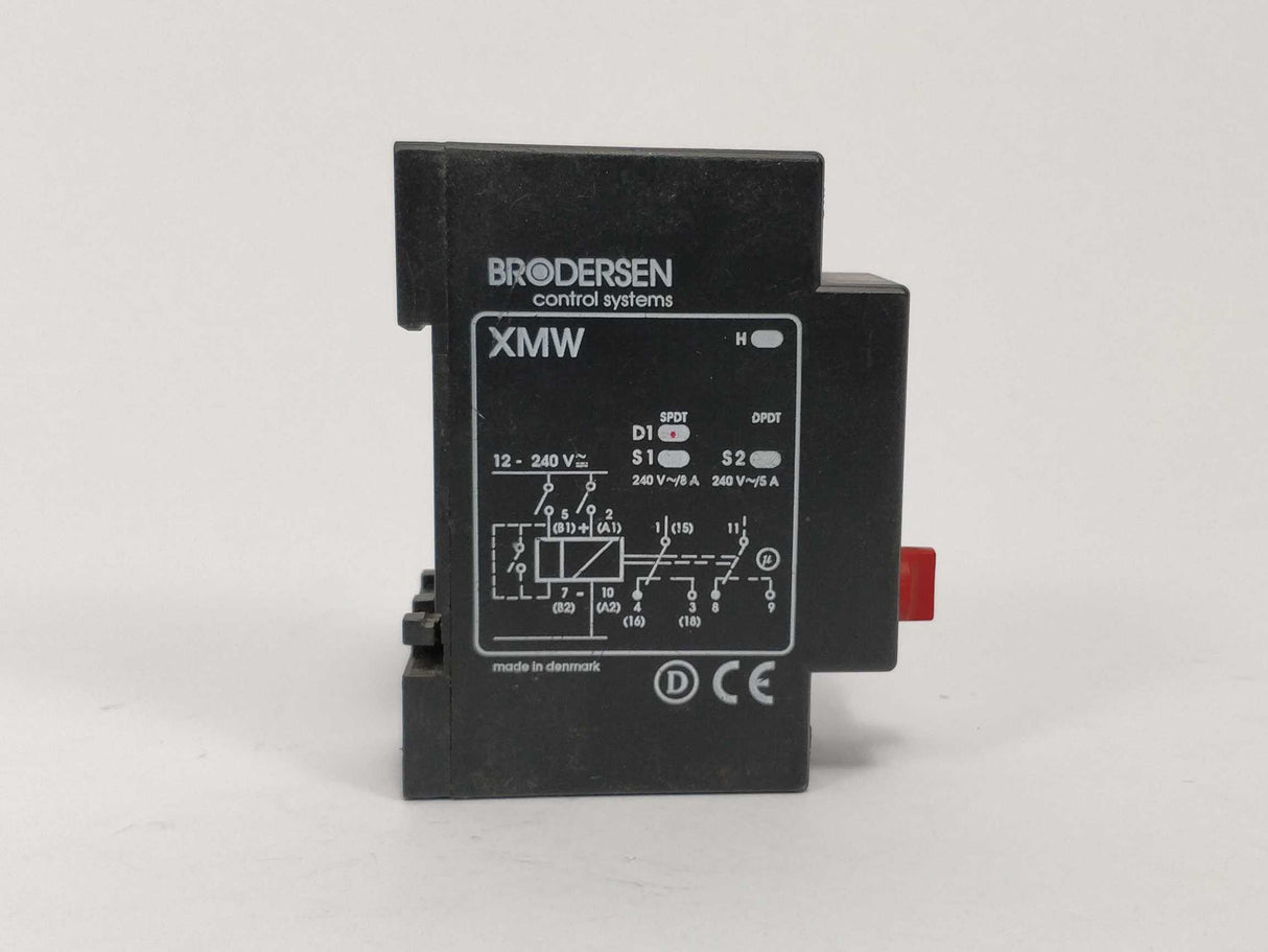 BRODERSEN UNIC XMW Timer relay 0-60min, 0-60s