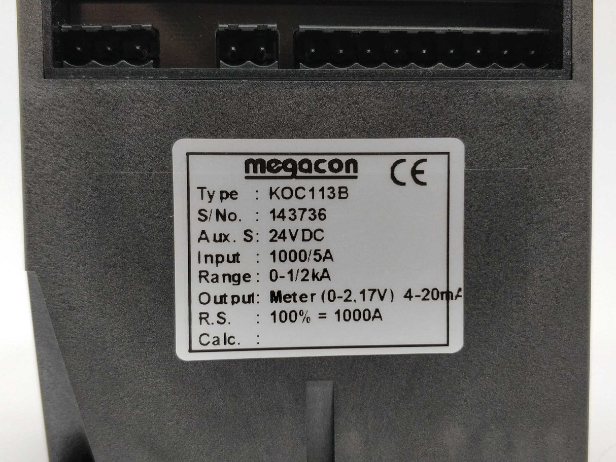 Megacon KOC113B Electronics Control 24VDC